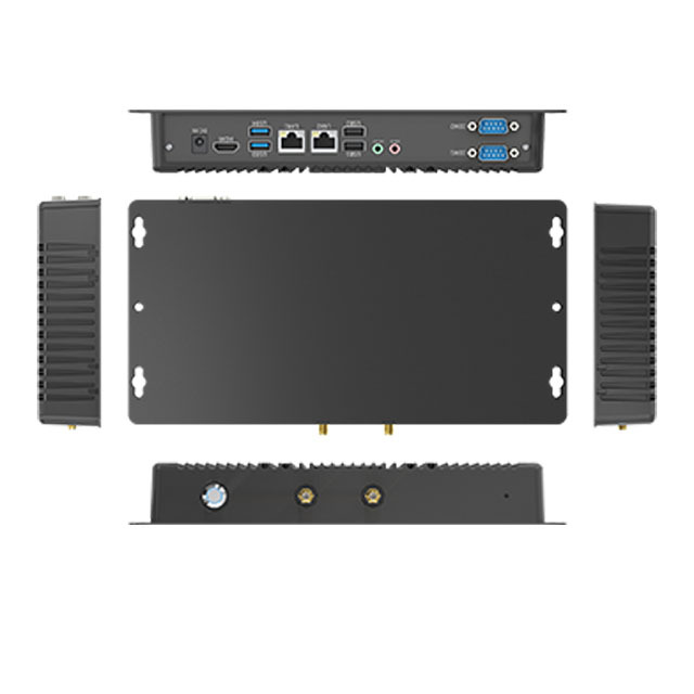 RK3568 Embedded Fanless Industrial Mini PC with 8 USB Ports Android OS 4K Display for IoT and Automation Projects