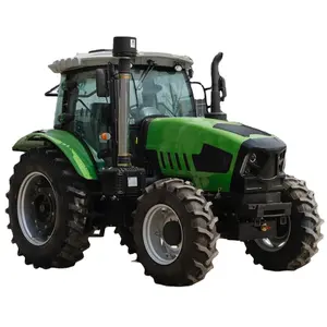 Grande fazenda tratores máquinas para agricultura tractores usados 4*4 180HP tracteur chinês preço