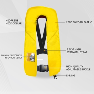 <span class=keywords><strong>Gilet</strong></span> <span class=keywords><strong>de</strong></span> <span class=keywords><strong>sauvetage</strong></span> <span class=keywords><strong>gonflable</strong></span> <span class=keywords><strong>manuel</strong></span> 150N pour la navigation <span class=keywords><strong>de</strong></span> plaisance, la pêche, la voile, le kayak, le surf, PFD, veste <span class=keywords><strong>de</strong></span> <span class=keywords><strong>sauvetage</strong></span> réglable pour adultes - Product Image 2