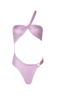 Maillot de bain une pièce personnalisé pour femme, asymétrique à une épaule, avec découpes torsadées et froncées, coupe haute, idéal pour les fêtes à la plage