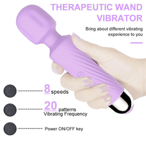 Vibrador AV de Segunda Generación, Palo de Masaje Knight, Fuerte Vibración, Recargable, Masturbador Femenino, Productos para Adultos - Product Image 4
