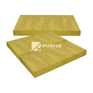 Pour HUAYUE Industrial 100 <span class=keywords><strong>mm</strong></span> d'épaisseur isolation basalte plaque de laine de roche 80Kg/3 certificat de laine de roche pour l'isolation des murs de construction - Product Image 3