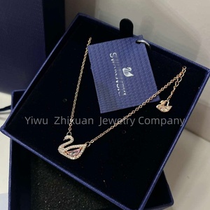 <span class=keywords><strong>Collana</strong></span> da Donna Zhixuan Designer SW con Pendente a Cigno in Lega e Zirconi Incastonati, Miglior Regalo <span class=keywords><strong>per</strong></span> <span class=keywords><strong>Lei</strong></span> - Product Image 5