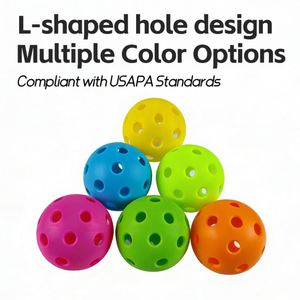 Paquete de 4 Pelotas de Pickleball Aprobadas por la USAPA, Equipo Deportivo para Interiores/Exteriores, Regalo para Amantes del Pickleball, Pelotas de 26 y 40 Hoyos - Product Image 5