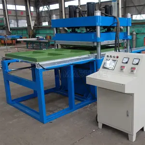 Continuous Yoga Mat Making Machine Rubber Mat Hot Press Molding Machinery