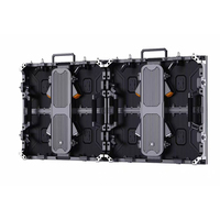 Écran LED de location modulaire avec protection d'angle P1.95 P2.6 P2.97 P3.91 pour remorque de roadshow mobile