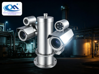 Caméra Spectrale Pan-Tilt Anti-Explosion XINGYAO |   MWIR refroidi |   Détection de fuite de gaz par IA |   Acier inoxydable 304 |   Ex d IIB T6 |