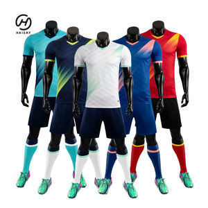 Conjuntos de Camisetas y Pantalones Cortos de Fútbol Americano Juvenil Sublimados, de Secado Rápido, Uniformes Deportivos Internacionales Personalizados - Product Image 6