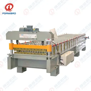 FORWARD Steel Sheet Roll Machine / Color Coated Corrugated Metal Roof Panel Forming Making Machine