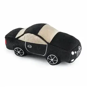 OEM personnalisé doux jouet en peluche voiture ensemble tissu retirer voiture de police <span class=keywords><strong>taxi</strong></span> jouets mignon bébé jouets doux avec fenêtre boîte - Product Image 4