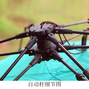 Portable Pop-Up Double porte tente de plage Protection UV vent résistance à l'eau été activités de plein air tente Ventilation Camping - Product Image 3