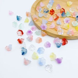 Accesorios de Joyería DIY, Material para Pulseras y Collares con Forma de Flor de Orquídea Amatista de 7*12 mm - Product Image 1