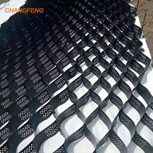 Géocell en plastique HDPE pour allée, grille pour gravier, protection contre l'érosion du sol, renforcement des pentes, protection des fondations <span class=keywords><strong>de</strong></span> routes, stationnement, soutènement - Product Image 1