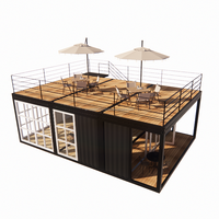 Bar à conteneurs, café-bar à conteneurs, bar à conteneurs préfabriqué de 20 pieds à vendre