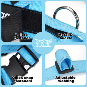 HanYang produsen grosir kustom desain personal kuat lembut tali kekang kulit aksesori anjing besar tali kekang anjing - Product Image 6