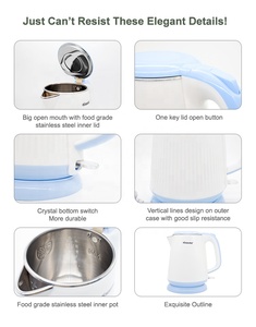 Bouilloire électrique en acier inoxydable de fabrication personnalisée Guangdong <span class=keywords><strong>KitchenAid</strong></span> avec une capacité de 1,8 litre - Product Image 2
