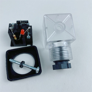 Solenoid Valve Hydraulic <b>Junction</b> <b>Box</b> PG9 Thread 2+1GND 3+1GND Connector - Product Image 4