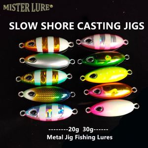 Señuelo de Pesca Orjd <span class=keywords><strong>MISTER</strong></span> JIGGING, 20g 30g, Swimbait Artificial con Ojos 3D Luminosos, Señuelo Metálico para Pesca en Alta Mar - Product Image 2
