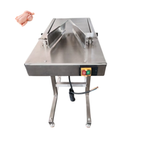 Prix usine semi-automatique pneumatique scellage emballage machine d'emballage poulet film plastique pochette remplissage noyau composants