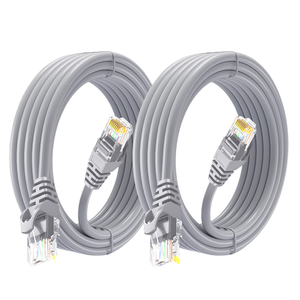 Cable de Red Ethernet CAT5E de 1m, 5m, 30m, 100m, 26AWG, Conductor Sólido, ROHS, UTP/Blindado, Cobre Puro, LSZH, para Interiores y Exteriores, OEM - Product Image 1