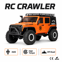 RGT EX86100V3 2.4G RC Crawler 1/10 4x4 Camion Tout-Terrain Professionnel avec ESC 40A, Servo à Engrenages Métalliques 15KG, 2 Vitesses, 6 Canaux, Prêt à l'Emploi