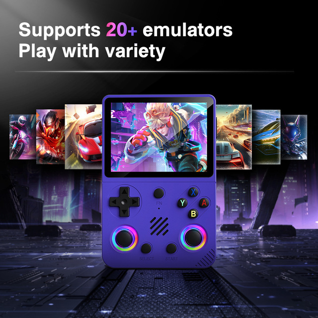 Linux Handheld Game Console HD IPS Screen WIFI Download Games Multiple Simulators Portable Retro Arcade Game Player Gift