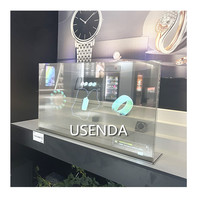 Écran tactile OLED transparent de 55 pouces pour les points de vente en libre-service, les magasins de détail, les centres commerciaux et les ascenseurs, résolution FHD