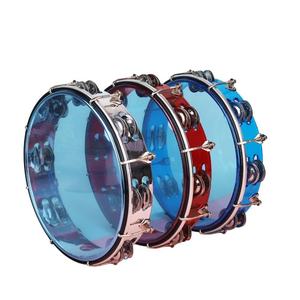 Wholesale Orff <b>Percussion</b> <b>Instrument</b> High Quality 10 Inch Hand Drum Playing <b>Percussion</b> Tambourine - Product Image 1