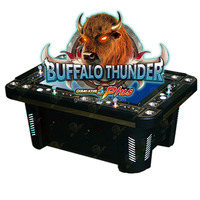 Machine de jeu de table de pêche à 6 joueurs à monnayeur, très vendue, Ocean King 3 Plus Buffalo Thunder, Maquinas De Juegos