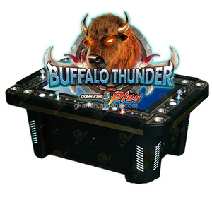 Machine <span class=keywords><strong>de</strong></span> <span class=keywords><strong>jeu</strong></span> <span class=keywords><strong>de</strong></span> table <span class=keywords><strong>de</strong></span> pêche à 6 joueurs à monnayeur, très vendue, Ocean King 3 Plus Buffalo Thunder, Maquinas <span class=keywords><strong>De</strong></span> Juegos - Product Image 6