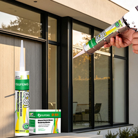 Sellador de Silicona Transparente Blanco para Decoración, de Uso General, Directo de Fábrica, Sellador de Silicona para Puertas y Ventanas