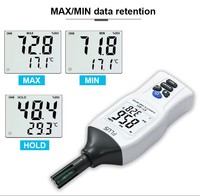 Compteur de température et d'humidité hygromètre numérique résolution 0.1% RH compteur d'humidité de la température