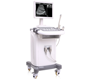 Sonde d'<span class=keywords><strong>échographie</strong></span> numérique intégrale de pointe pour scanner vétérinaire sur chariot – Dispositif de surveillance avancé - Product Image 2
