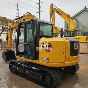 Excavatrice d'occasion de haute qualité CAT308E2, mini-excavatrice sur chenilles de 8 tonnes, mini-pelleuse Caterpillar d'occasion d'origine - Product Image 3