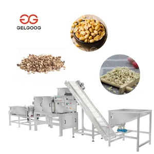 Máquina de corte granular de almendras de nueces y cacahuetes Máquina trituradora de almendras de corte de anacardos crudos Picadora de nueces comercial