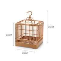 Cage à oiseaux en plastique pour élever des perroquets, des canards, des pinsons, des oiseaux, maison, vente en gros