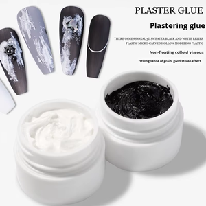 Gel UV 3D Acrylique Sculpté 6 Couleurs, Gel de Plâtre Non-Nettoyant pour Ongles, Gel Designer pour Manucure DIY - Product Image 2