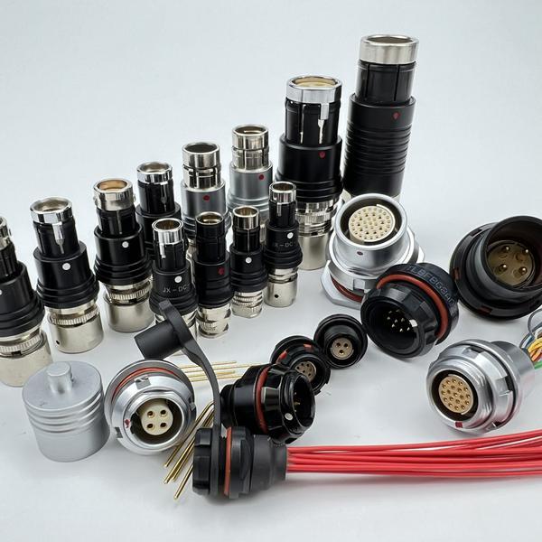 BEXKOM Factory Price Brass Chrome Plated Factory Harsh Environment Cable Wire Circular Quick Release Connector