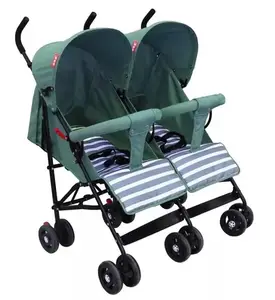 Cochecito plegable 3 en 1 para bebé, carrito doble para gemelos, modelo EW