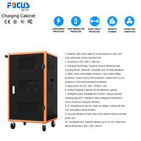 Chariot de chargement pour ordinateur portable avec 36 ports et contrôle intelligent de la puissance