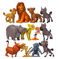HY 2026 Vente chaude Figurine d'action en PVC Simba le roi lion 9 pièces/ensemble 5-9cm Figurine de Simba Poupée Figurine du roi lion Jouet