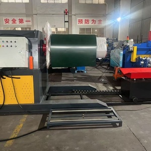 G550 고급 아연도금 얇은 강판 0.12-0.4mm 골판지 트라페조이드 패널 이중층 지붕 롤포머 기계 - Product Image 3