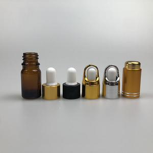 Hot Selling Essential Oil Bottle 5ml - 100ml Amber Glass Serum Bottles with Glass Dropper - Product Image 4