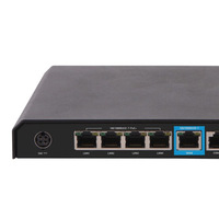 Huasan WX2510H-PWR, Controlador de Puntos de Acceso Inalámbricos Administrado Gigabit de 4 Puertos, 1GEWAN, con Alimentación PoE Empresarial