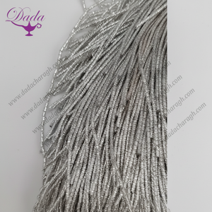 Alambre francés, alambre cortado, 2 mm de diámetro, color plateado - Product Image 1