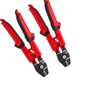 Pinza de crimpado industrial Lwei de 10 pulgadas para cables de 0.1-2.2mm con entrada frontal de acero - Product Image 4