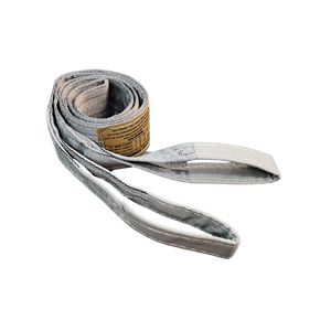 Conçu pour un levage résistant, l'élingue en polyester gris avec une capacité de 4000kg garantit une sécurité totale - Product Image 1