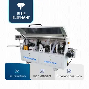 Blauer Elefant CNC automatische Randbandmaschine Mdf Pvc Chian CNC Randbandmaschine Holzbearbeitungsmaschine für Schranktürmöbel