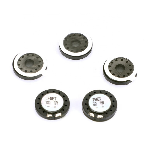FUET Round Dia 16MM 8 Ohm 1 W Plastic Frame Micro Mylar Speaker Full Range Miniature Speaker Thin Loudspeaker