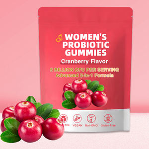 OEM Private Label Dietary Supplement <b>Vitamins</b> Support Flora Woman Health Women Probiotic Gummies Supplement - Product Image 1